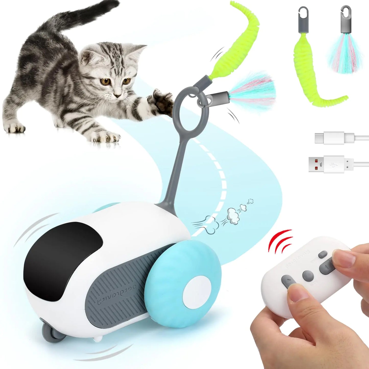 Turbo Tail 3.0 Cat Toy