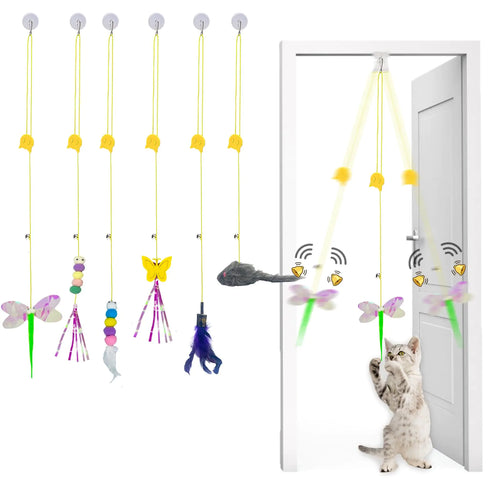 Mitubati Indoor Hanging Bird Cat Toy